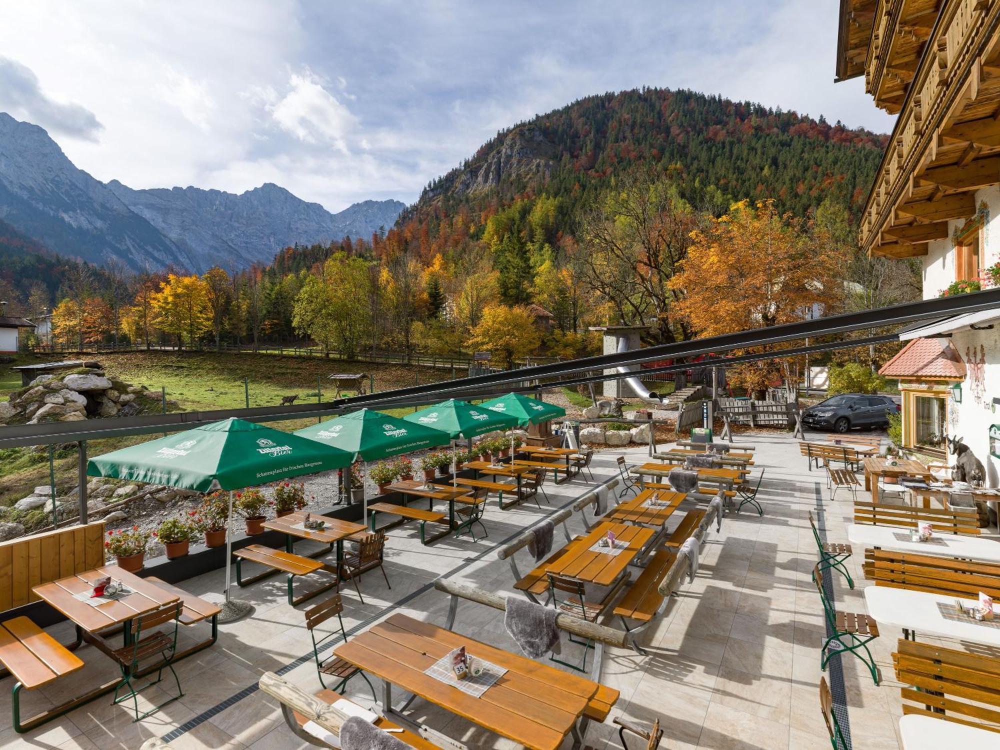 Gasthof Zur Post Hinterriss Exterior foto
