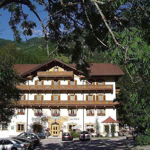 Gasthof Zur Post Hinterriss Exterior foto