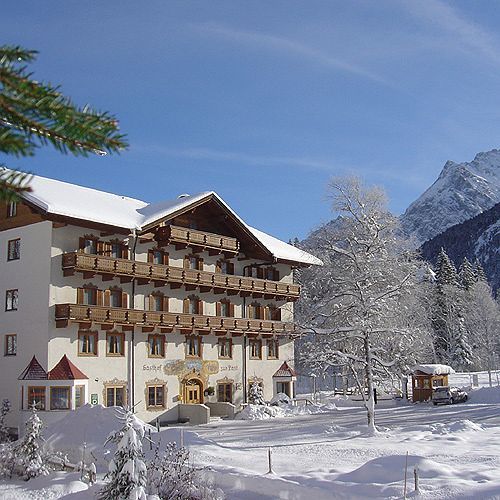 Gasthof Zur Post Hinterriss Exterior foto